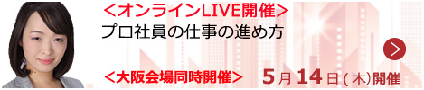 プロ社員の仕事の進め方【オンラインLIVE_S206】